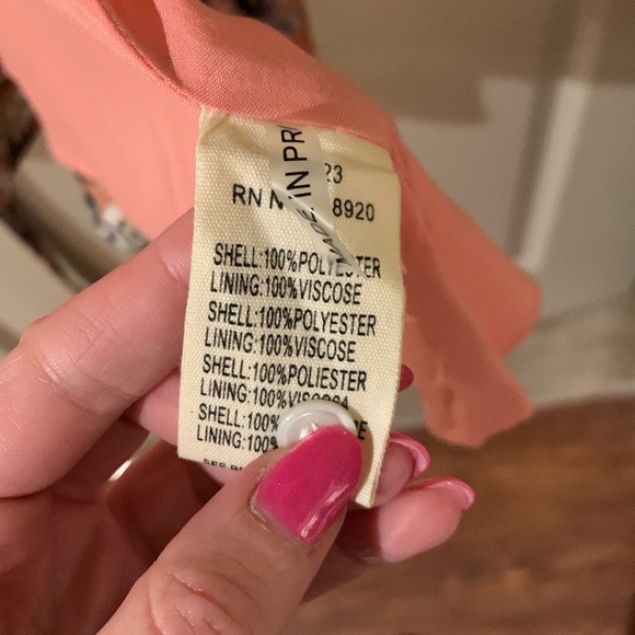 FRNCH Paris floral wrap dress - medium euc - Picture 4 of 8